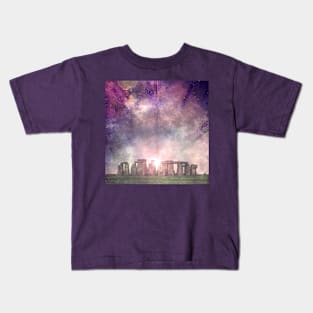 Surreal Stonehenge Kids T-Shirt